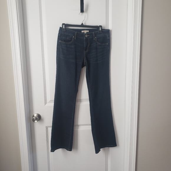 Cabi Zoe Deep Indigo Blue Bootcut Jeans Size 4 - Picture 7 of 7
